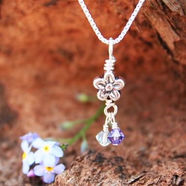 Miscarriage shop birthstone necklace